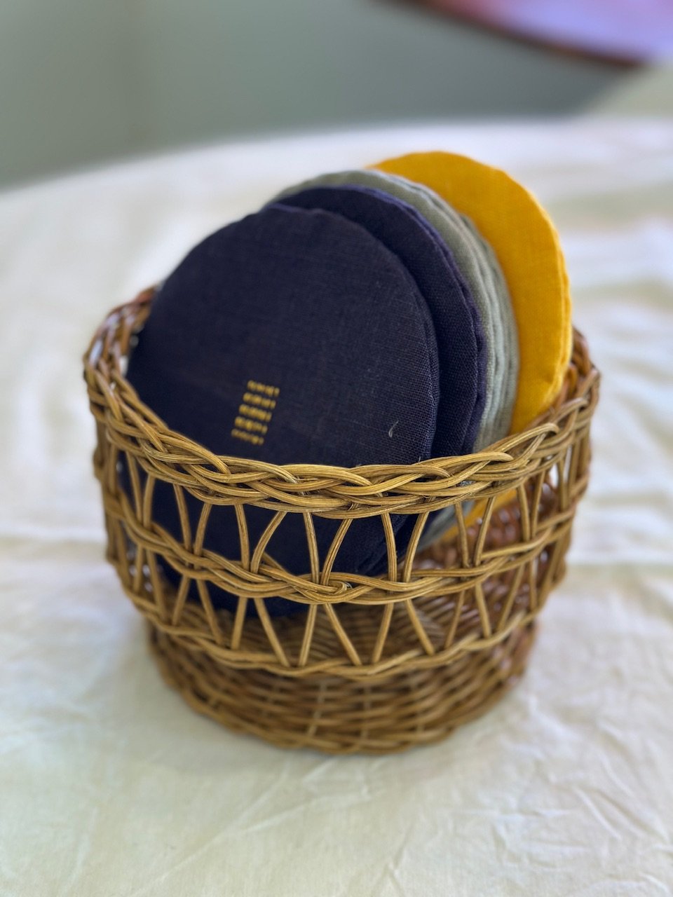 ラタン編みのコンポート皿（kuroshiro works） | 撓撰 _tawawa_