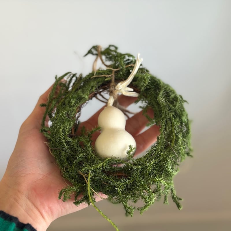 ヒカゲノカズラ　　kumiko☆様 京都北山のヒカゲノカズラのリース（neem） | 撓撰 _tawawa_