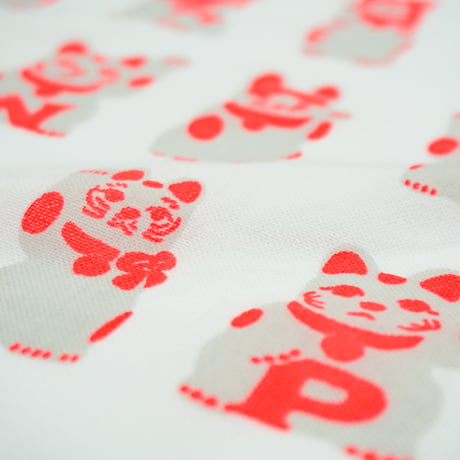 SANPOU "LUCKY CAT MINI TENUGUI" PP-108