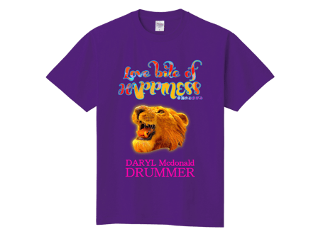 ダリルTシャツパープル