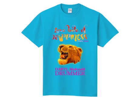 ダリルTシャツライトブルー