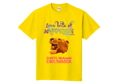 ダリルTシャツイエロー