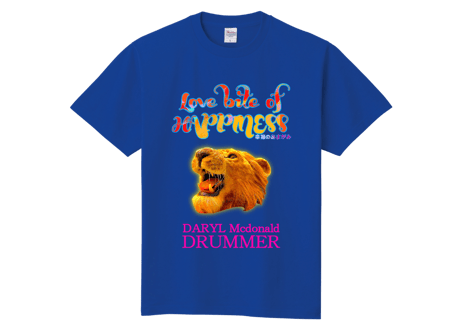 ダリルTシャツブルー