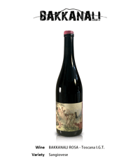 BAKKANALI ROSA バッカナーリ ローザ 2023 / 赤ワイン Toscana I.G.T.