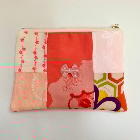 ハンドメイド】特大サイズ！！刺し子とパッチワークのまんまる