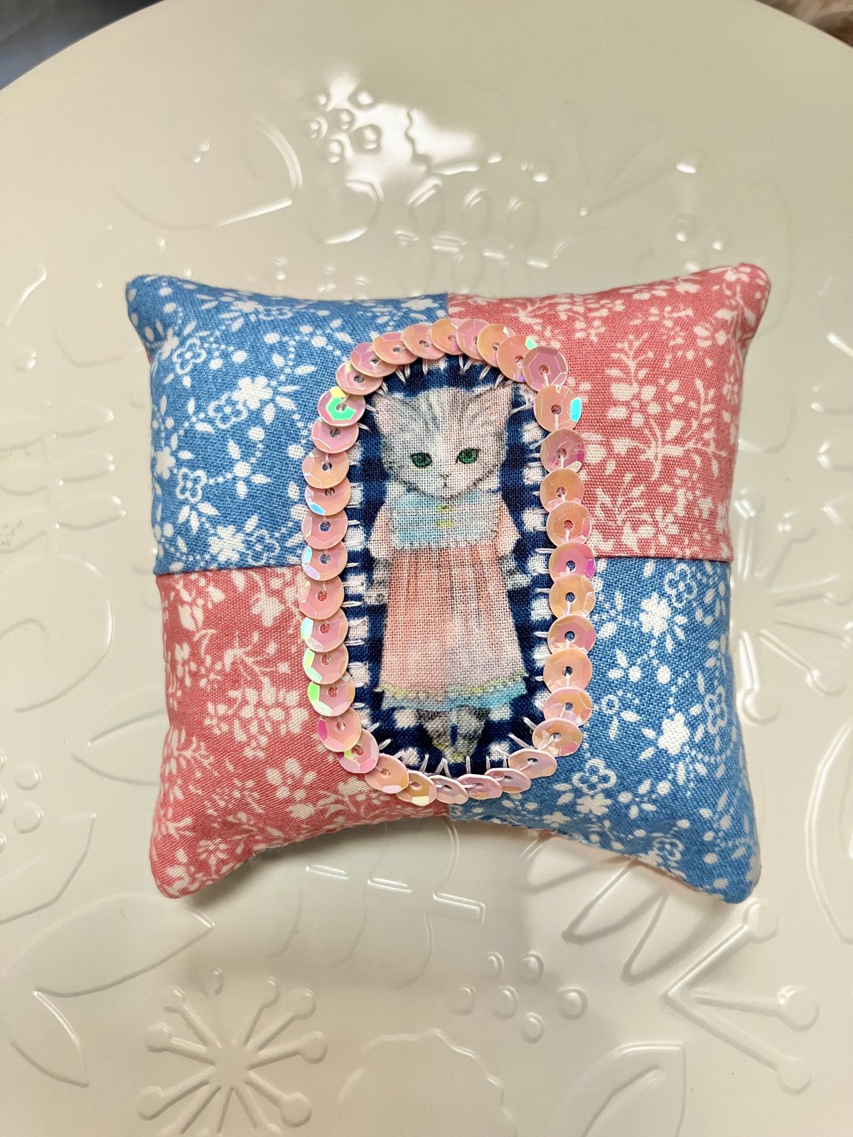 パッチワーク ツリーとねこ 【公式通販】