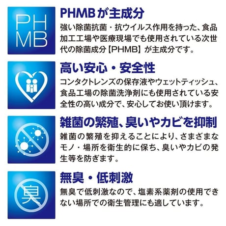 除菌・抗菌・抗ウイルス洗浄剤　業務用プロが選ぶこれ一本！(5kg)