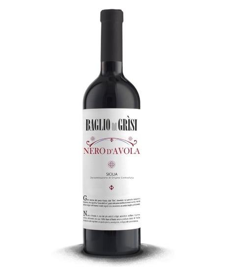 バリオ ディ グリーシ ネロ・ダーヴォラ 2021 【BAGLIO DI GRISI NERO D'AVOLA 2021】 BIO赤ワイン