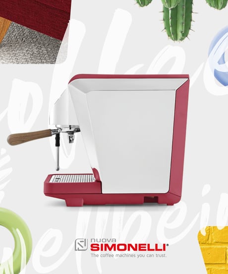 NUOVA SIMONELLI / OSCAR MOOD(オスカー・ムード) 単相100v 1gr タンク | エスプレッソマシン　バリスタ研修付き