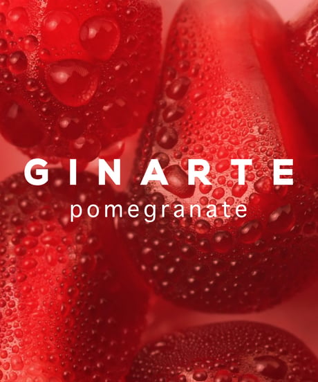 ジンアルテ・ポメグラネート　《GINARTE pomegranate　ザクロ》　クラフトジン　700ml