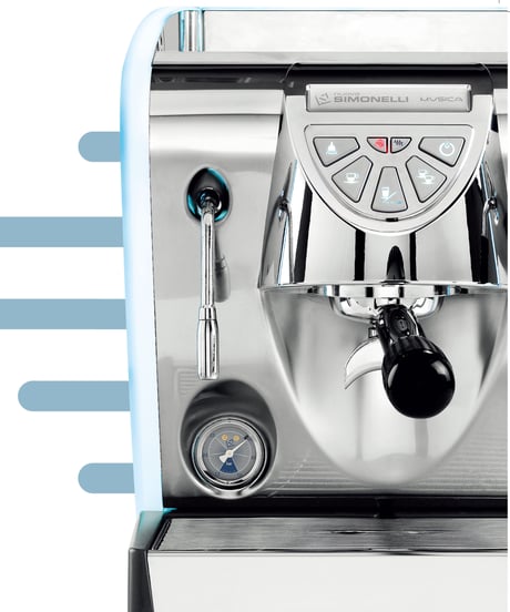 NUOVA SIMONELLI / MUSICA（ムジカ) 単相100v 1gr タンク | エスプレッソマシン　バリスタ研修付き