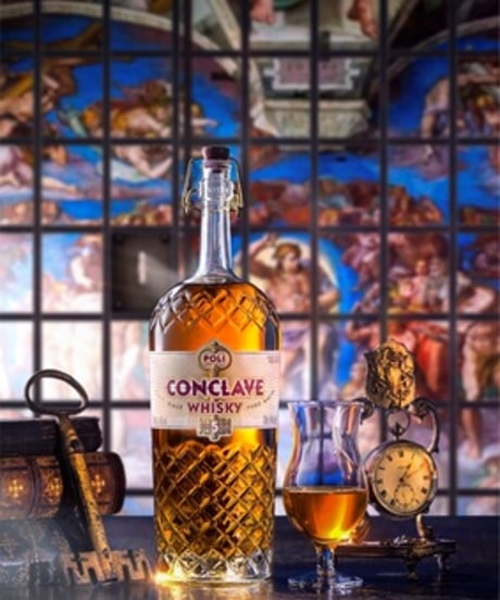 ポーリ　ウィスキーコンクラーヴェ イタリアンウィスキー 缶入り/ POLI WHISKY Conclave