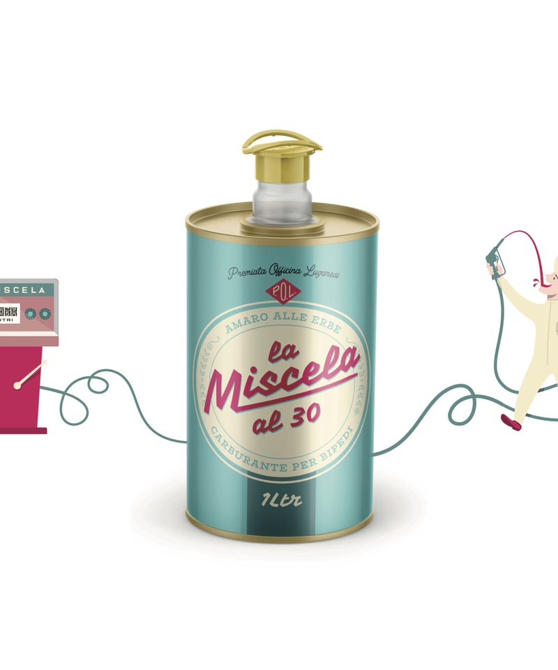 ラミシェラ アルトレンタ La Miscela al 30 クラフトアマーロ 1000ml |