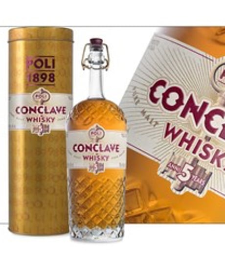ポーリ　ウィスキーコンクラーヴェ イタリアンウィスキー 缶入り/ POLI WHISKY Conclave