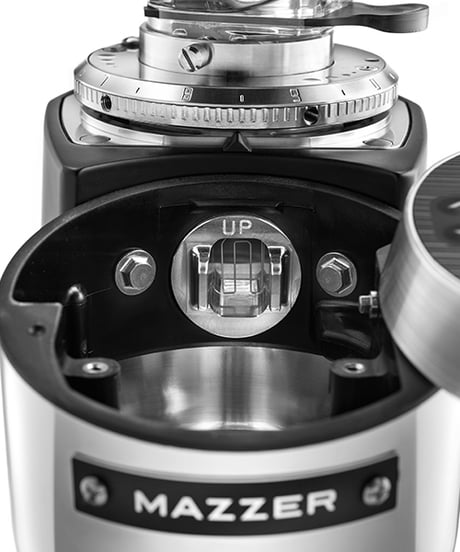 MAZZER（マッツァー） / SUPPER JOLLY V PRO ELECTRONIC 単相100v | エスプレッソグラインダー シルバー中古機　バリスタ研修付き