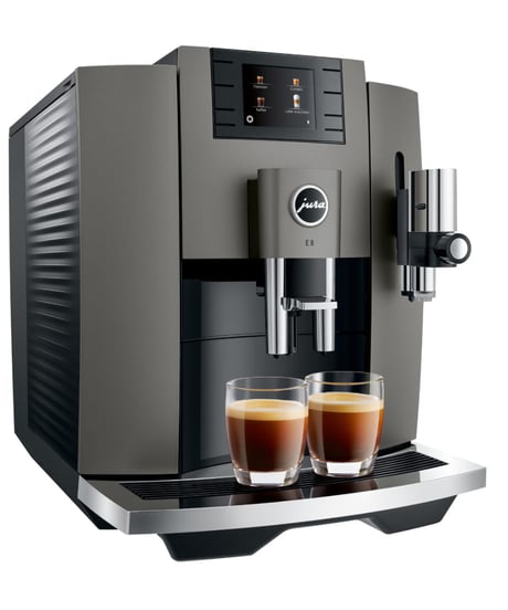 JURA（ユーラ）E8 G2 Dark Inox　全自動エスプレッソマシン（100Vタンク式）  中古機