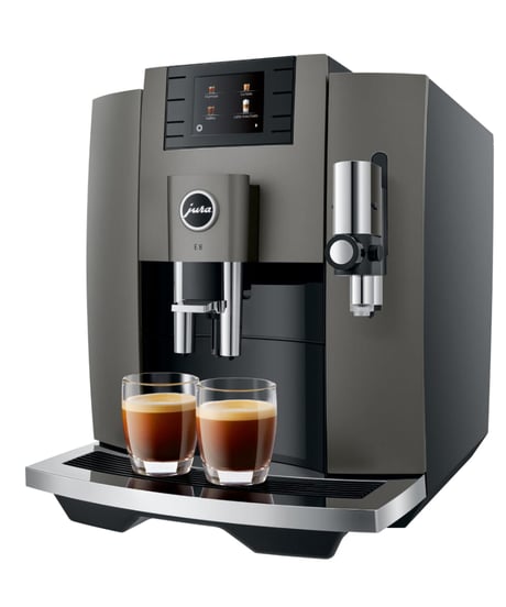 JURA（ユーラ）E8 G2 Dark Inox　全自動エスプレッソマシン（100Vタンク式）  中古機