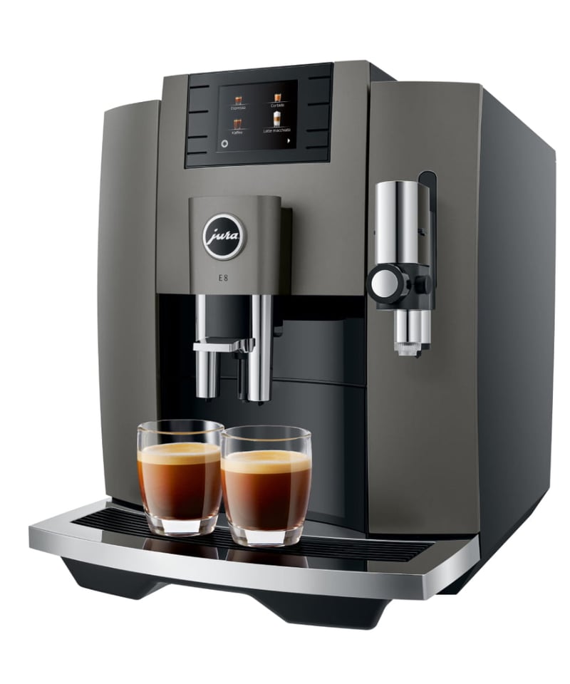 ★動作確認済みJURA E8 G2ダークイノックス全自動エスプレッソマシン JURA（ユーラ）E8 G2 Dark Inox 全自動エスプレッソマシン（100V