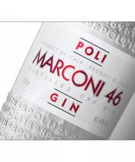 ポーリ　マルコーニ 46ジン / POLI MARCONI 46 GIN