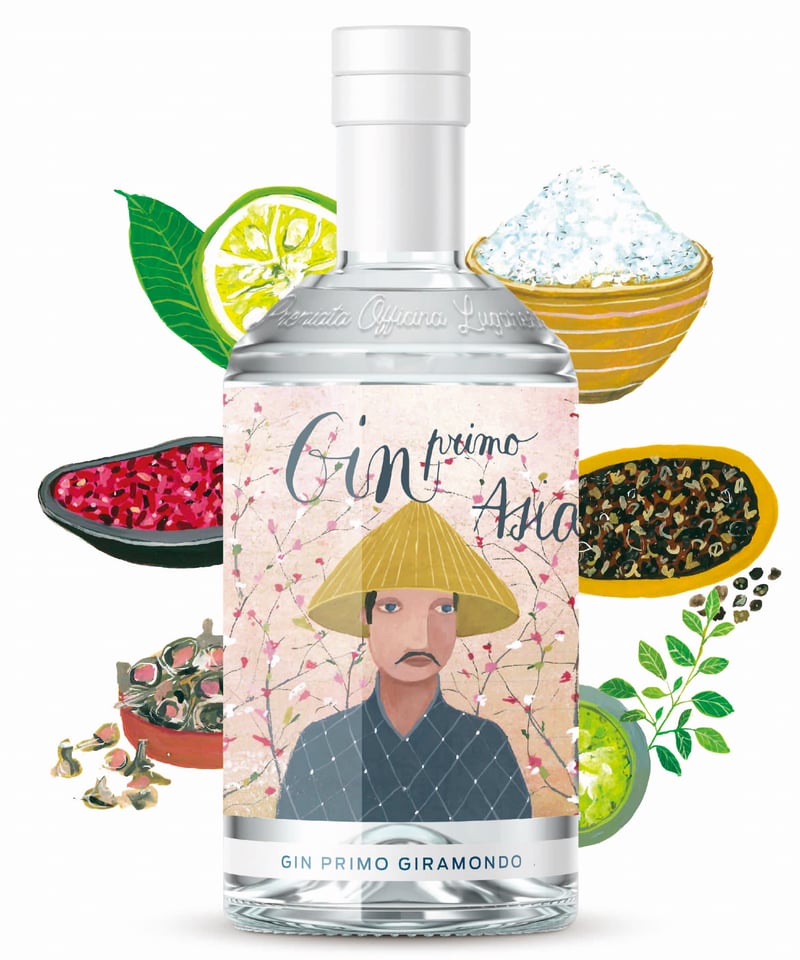ジンプリモ アジア Gin Primo Asia クラフトジン 700ml | AUTENTI