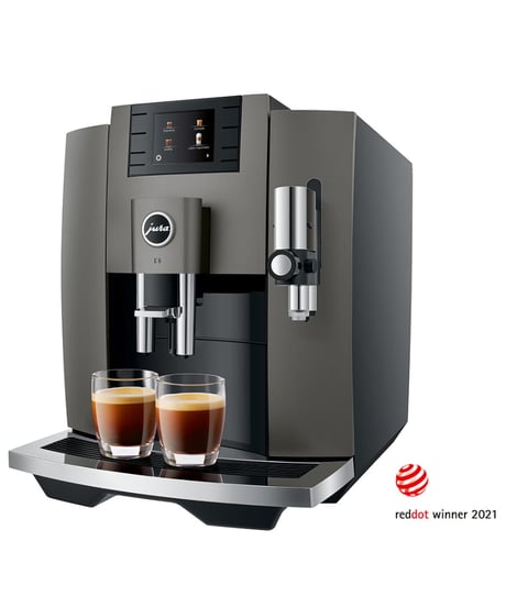 JURA（ユーラ）E8 G2 Dark Inox　全自動エスプレッソマシン（100Vタンク式）  中古機