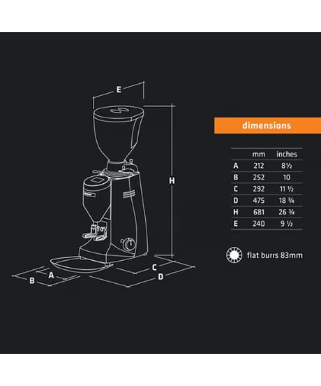 MAZZER（マッツァー） / MAJOR V ELECTRONIC（メイジャーブイエレクトロニック) 単相100v | エスプレッソグラインダー　バリスタ研修付き