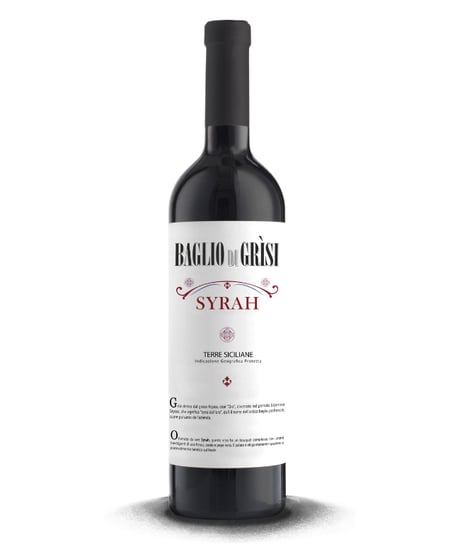 バリオ ディ グリーシ シラー 2021 【BAGLIO DI GRISI SYRAH 2021】BIO赤ワイン