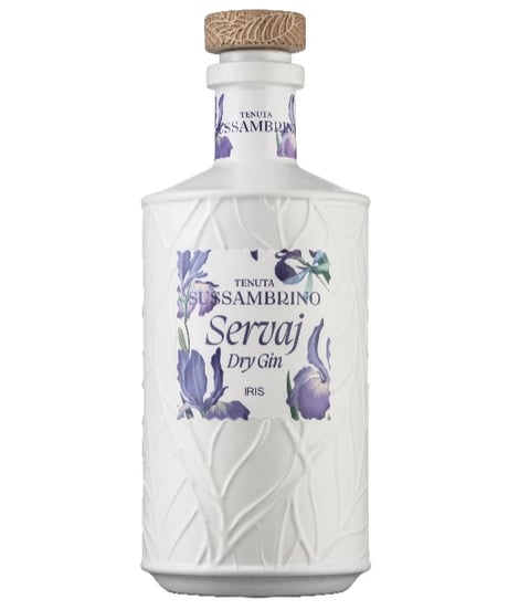 セルヴァイ・ブーケ＆ジン・アイリス 《Servaj Dry Gin Iris 　ホワイトラベル》 クラフトジン　700ml