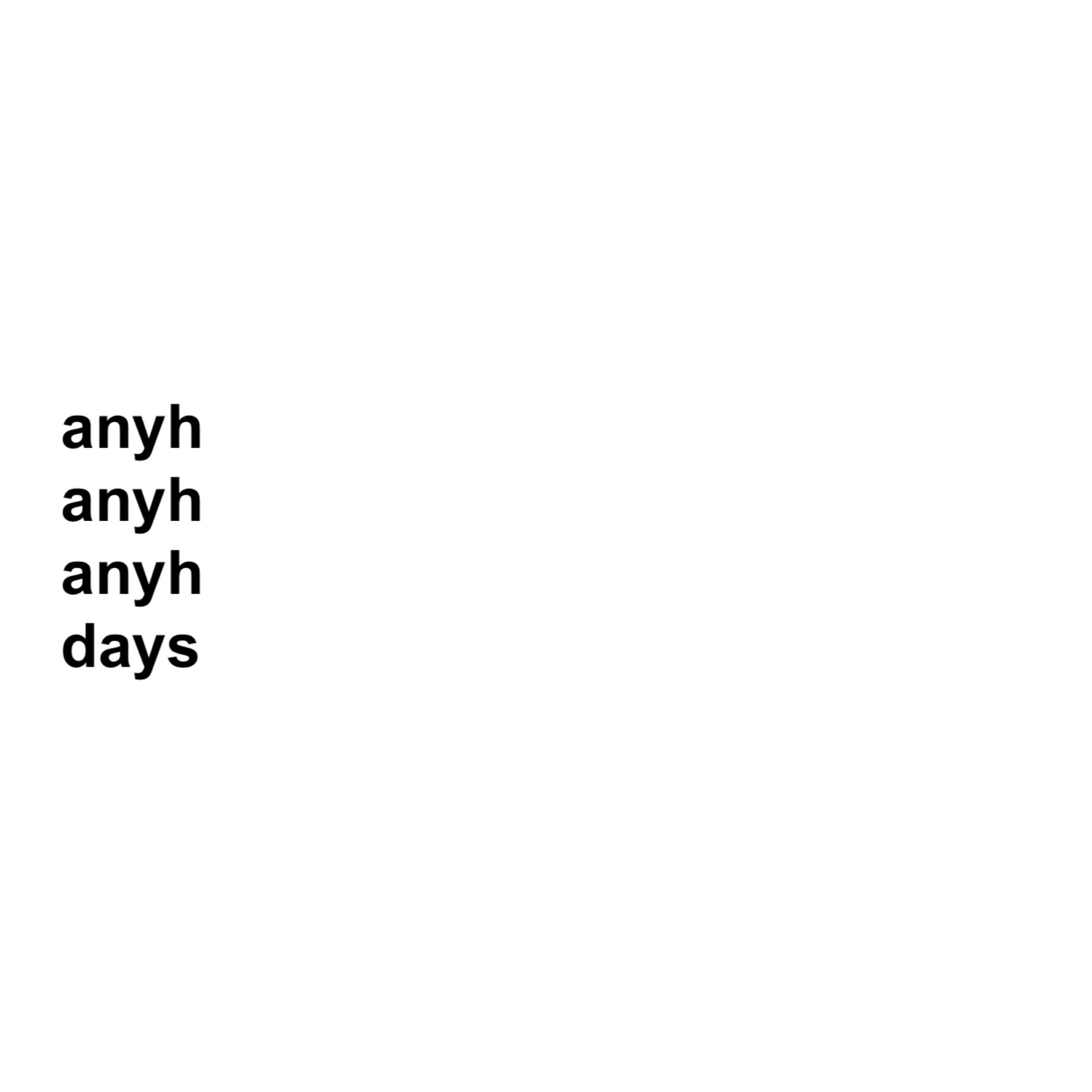 ANYH♡