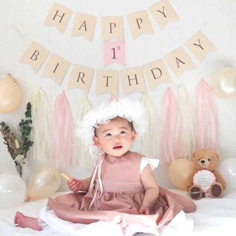 【出産祝いや各種ギフトにおすすめ！】ドレスエプロンBaby　オレンジピンク