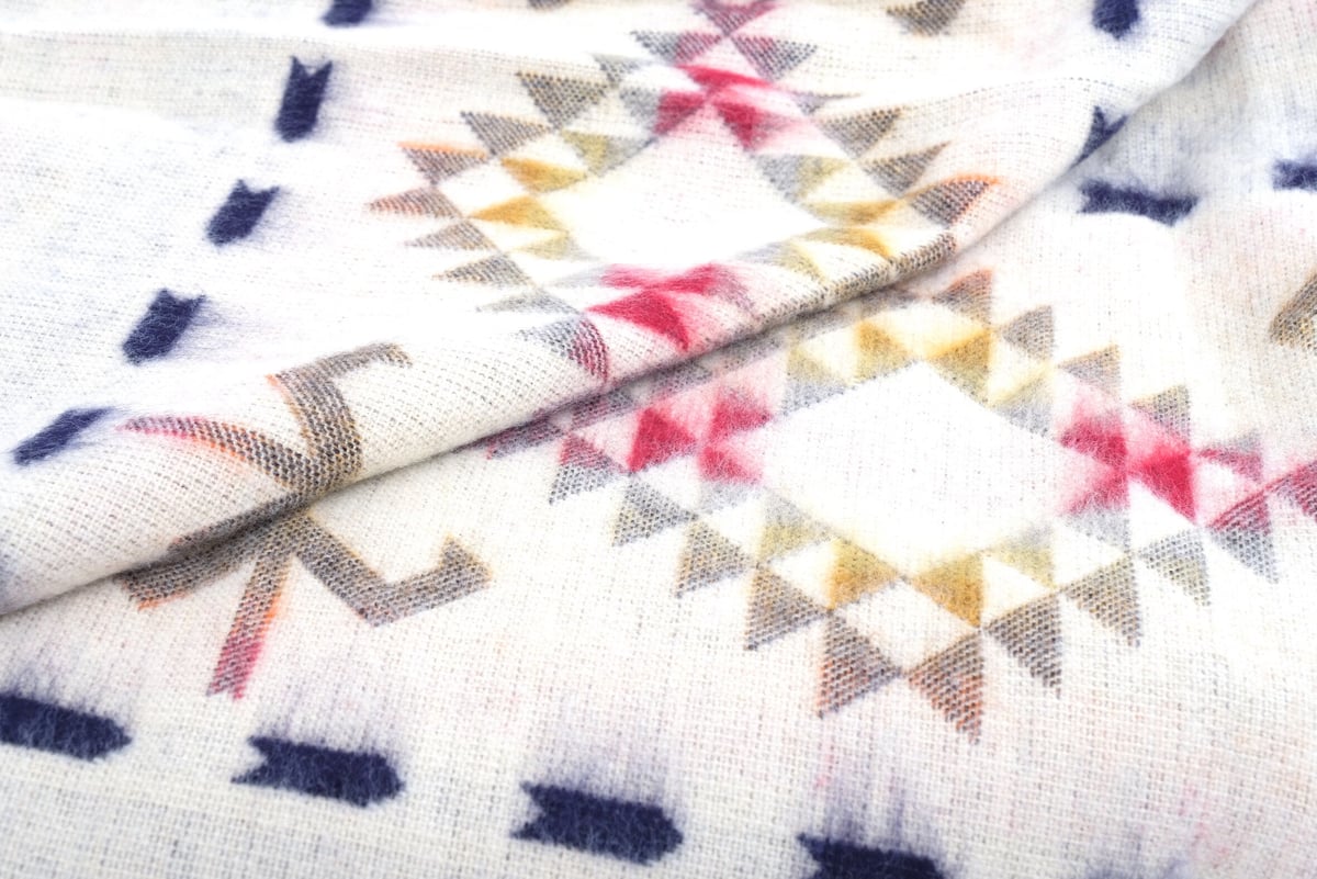 アルパカ１００%オールハンドメイドパッチワークブランケット。 アルパカ100%オールハンドメイドパッチワークブランケット