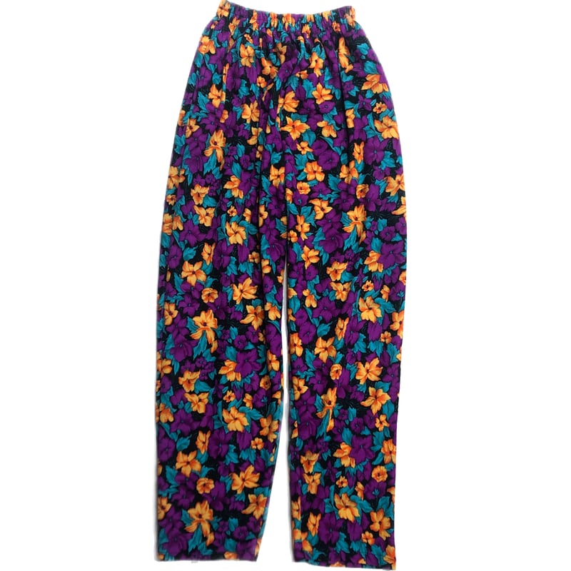 Flower pants hotsell