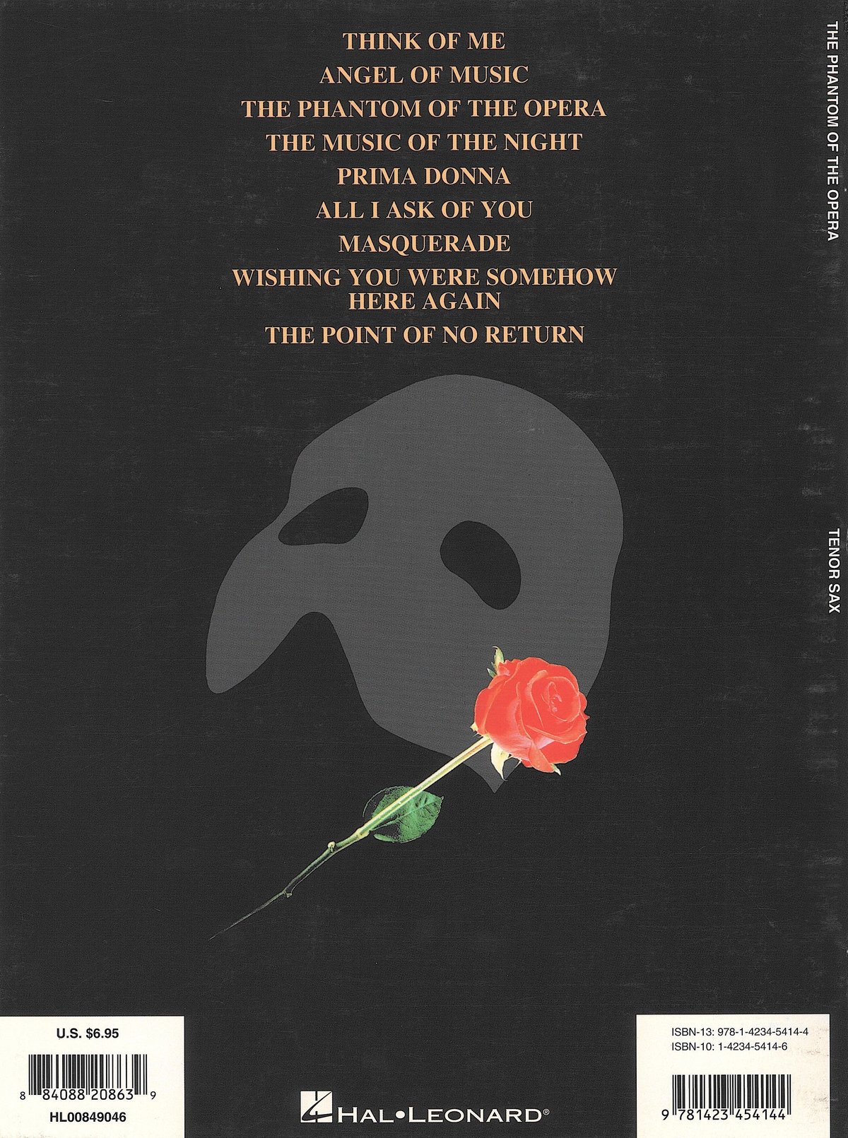 オペラ座の怪人（ミュージカル）の初演ロンドン出版本