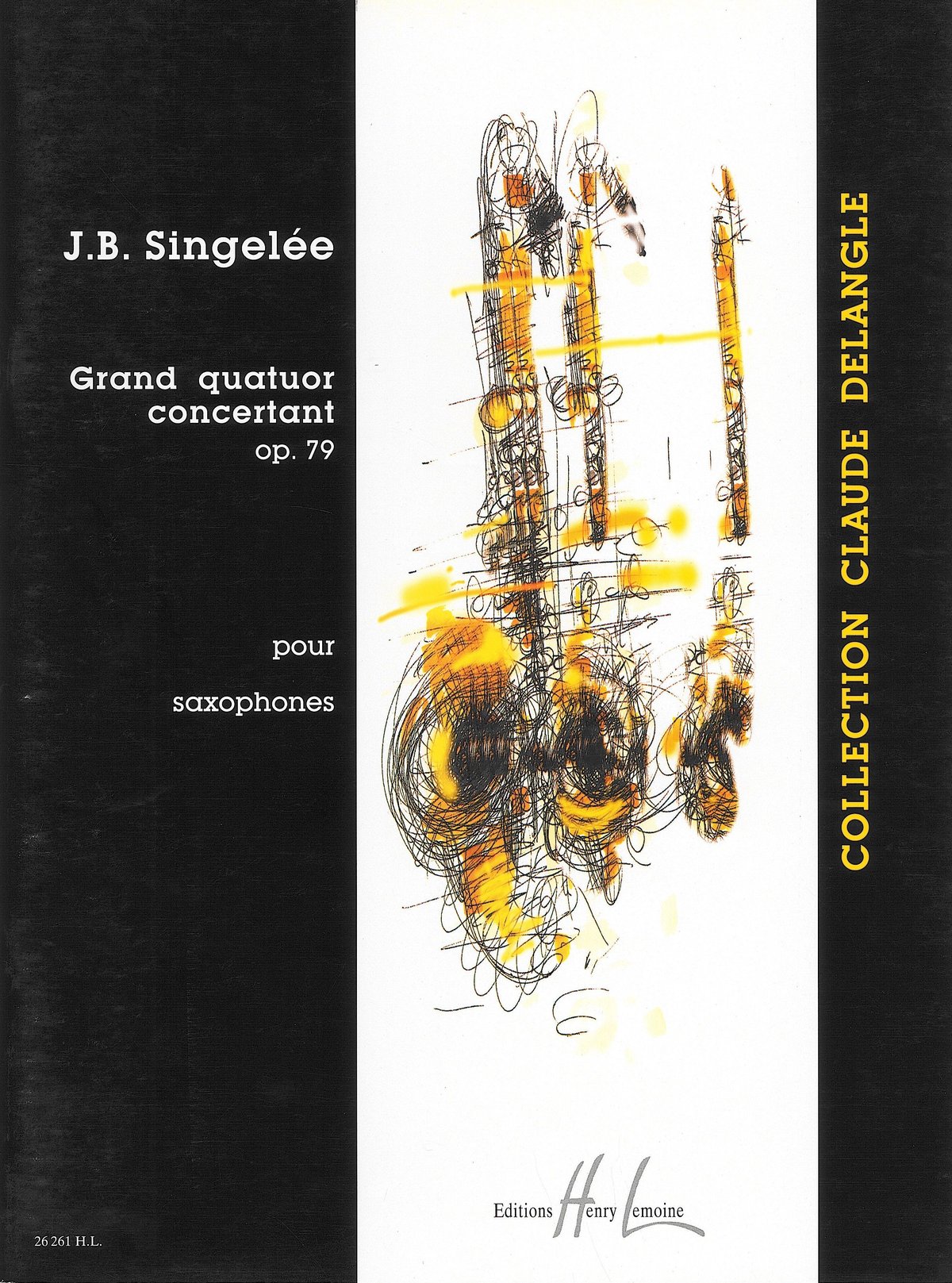 26261】サンジュレー：協奏的大四重奏曲 Op.79（サクソフォン