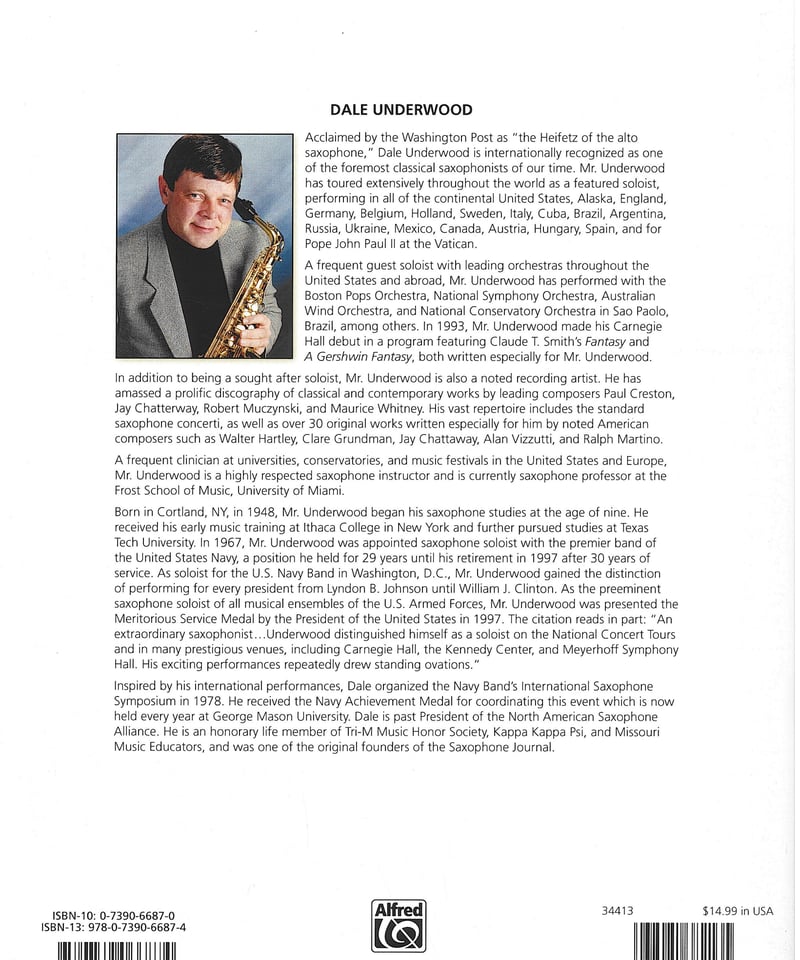 34413】ガーシュウィン：ガーシュウィン・ファンタジー（アルト