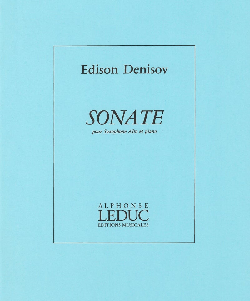 AL24654】デニゾフ：ソナタ （アルトサクソフォン＆ピアノ） | サクパラ
