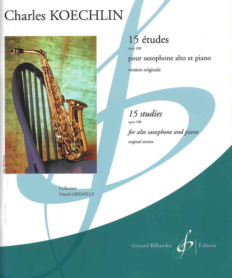 GB7810】ケックラン：15の練習曲 Op. 188 《オリジナルver. 2008年版》