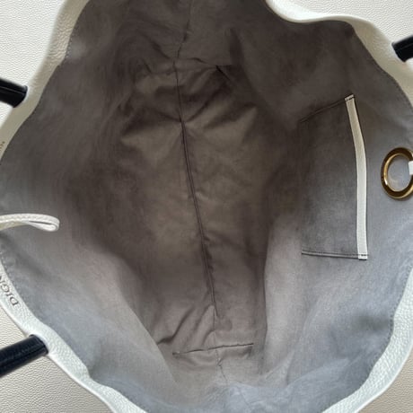Tote Bag [White×Black]