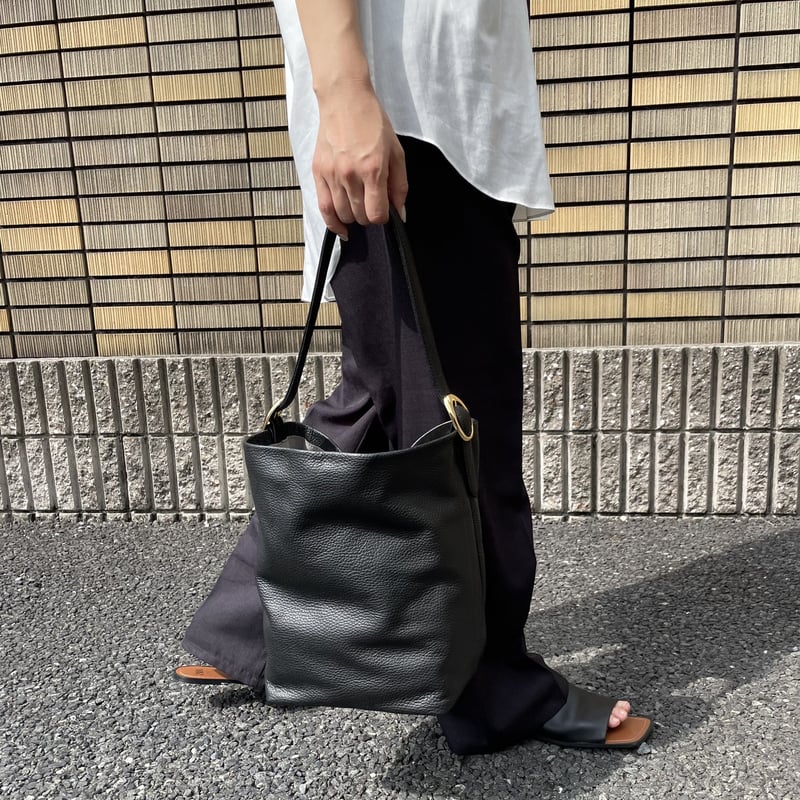 kinaさん one handle bag ワンハンドルバッグ ブラック
