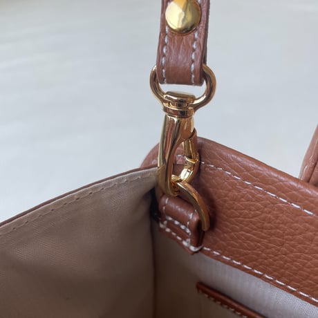 Mini Handle Bag [Caramel]