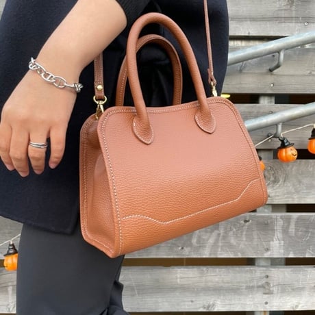 Mini Handle Bag [Caramel]