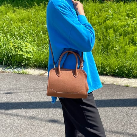 Mini Handle Bag [Caramel]