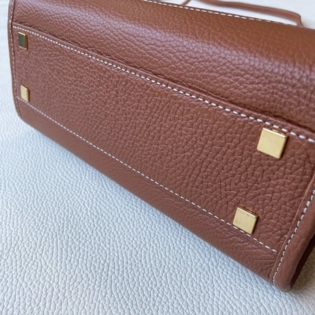 Mini Handle Bag [Caramel]