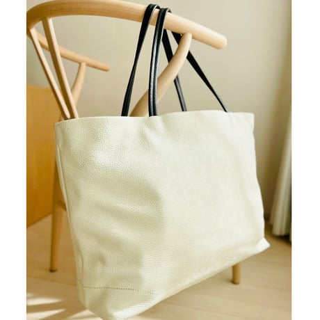 Tote Bag [White×Black]