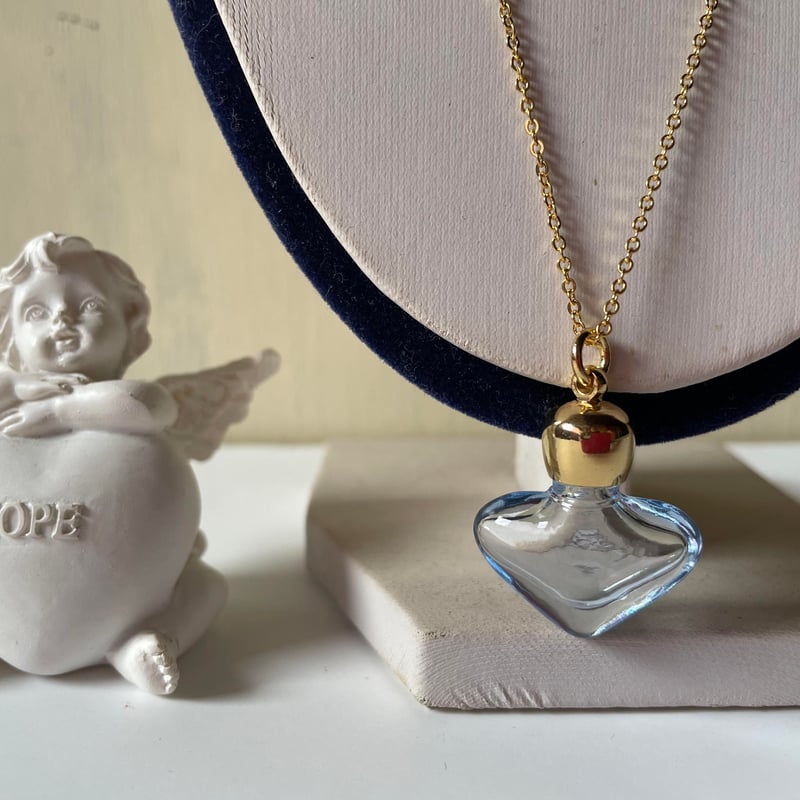 香水ボトル♡ハート型Blue | わがままな自分 