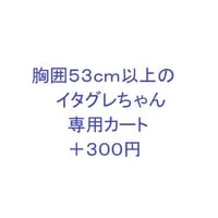 胸囲５３ｃｍ以上のイタグレちゃん専用カート