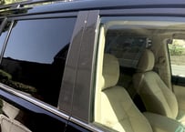 ランドクルーザープラド・１５０系 （全年式）カーボン風 ドアウィンドウモールセット