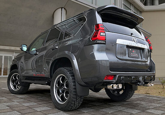 ランドクルーザープラド　150後期用　フェンダーガーニッシュ ランドクルーザープラド 150 後期 フォグランプガーニッシュ 未塗装品