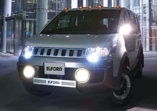 ELFORD ルーフマーカーランプ　デリカd5 前期型 引き取り限定 デリカD:5用（前期・後期 共通）ルーフマーカーランプ