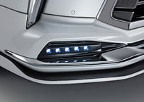 ＬＥＸＵＳ　ＬＸ５７０・モデリスタ製フロントスポイラー装着車用ＬＥＤデイランプパネル　塗装済み品
